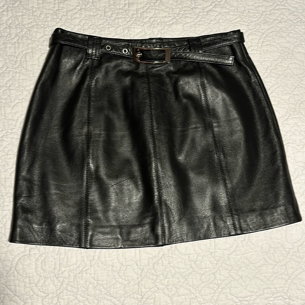 Wilsons leather Maxima mini skirt